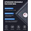 imageAIRMSEN Handheld Vacuum Sealer with 11 PCS Reusable Sous Vide Bags and 2 PCS Vacuum Wine Sealer Compact Vacuum Sealer Machine for Food StorageVacuum Sealer  33 Sous Vide Bags