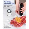 imageAIRMSEN Reusable Vacuum Sealer Bags 10 PCS  Fits AIRMSEN Chef FoodSaver and Most Handheld Sealers  BPA Free Food Saver Bags for Meal Prep Sous Vide Marinator  5L 138quotx 118quotLarge10 PCS