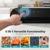 imageAIRMSEN 1Step Vacuum Sealer for Food 6in1 Fully Automatic Vacuum Sealer Builtin Cutter amp Bag Storage LED Touch Panel Dry amp Moist Modes for Food Preservation Starter Kit Included