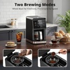 image:imageAIRMSEN Grind amp Brew Coffee Maker with Builtin Grinder Programmable Single Serve Coffee Maker  5 Cup800ML 3 Grind Settings Auto Keep Warm amp Glass Carafe for Small Home and Office