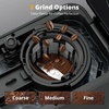 image:imageAIRMSEN Grind amp Brew Coffee Maker with Builtin Grinder Programmable Single Serve Coffee Maker  5 Cup800ML 3 Grind Settings Auto Keep Warm amp Glass Carafe for Small Home and Office