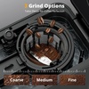 image:imageAIRMSEN Grind amp Brew Coffee Maker with Builtin Grinder Programmable Single Serve Coffee Maker  5 Cup800ML 3 Grind Settings Auto Keep Warm amp Glass Carafe for Small Home and Office Pure Black