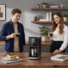 image:imageAIRMSEN Grind amp Brew Coffee Maker with Builtin Grinder Programmable Single Serve Coffee Maker  5 Cup800ML 3 Grind Settings Auto Keep Warm amp Glass Carafe for Small Home and Office Pure Black