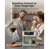 image:imageAIRMSEN 12Cup Programmable Duo Coffee Maker  Single Serve Machine for KCup Pods amp Ground 1000W Fast Brew Delay Start 2H Keep Warm Touchscreen 60oz Tank Glass Carafe  Home amp OfficeGreen